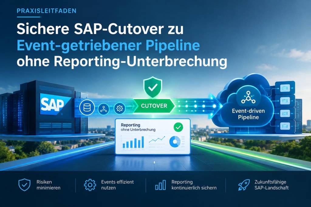 Praxisleitfaden: sichere sap‑cutover zu event‑getriebener pipeline ohne reporting‑unterbrechung