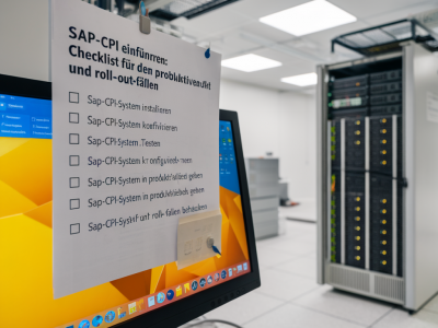 SAP‑cpi einführen: checklist für den produktiven betrieb und roll‑out‑fallen